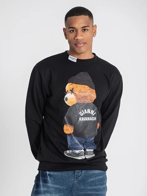 Sudadera Black Lookback Gianni Kavanagh GKM007155 - Imagen 1