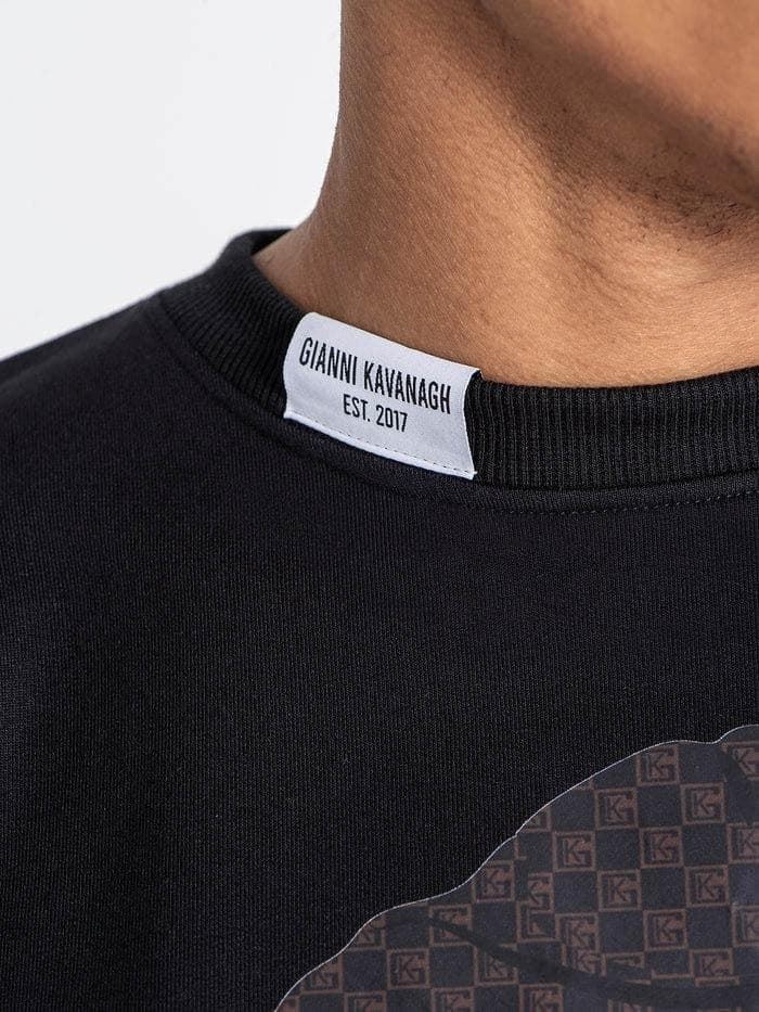 Sudadera Black Lookback Gianni Kavanagh GKM007155 - Imagen 3