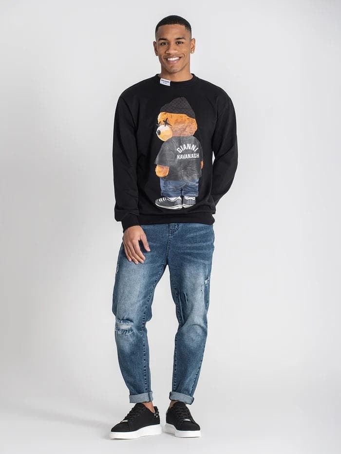 Sudadera Black Lookback Gianni Kavanagh GKM007155 - Imagen 4