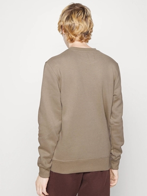 Sudadera Calvin Klein J30J3211900A03 CK Institutional Perfect Taupe - Imagen 2