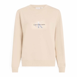 Sudadera Calvin Klein Jeans Brazilian Sand - Imagen 1