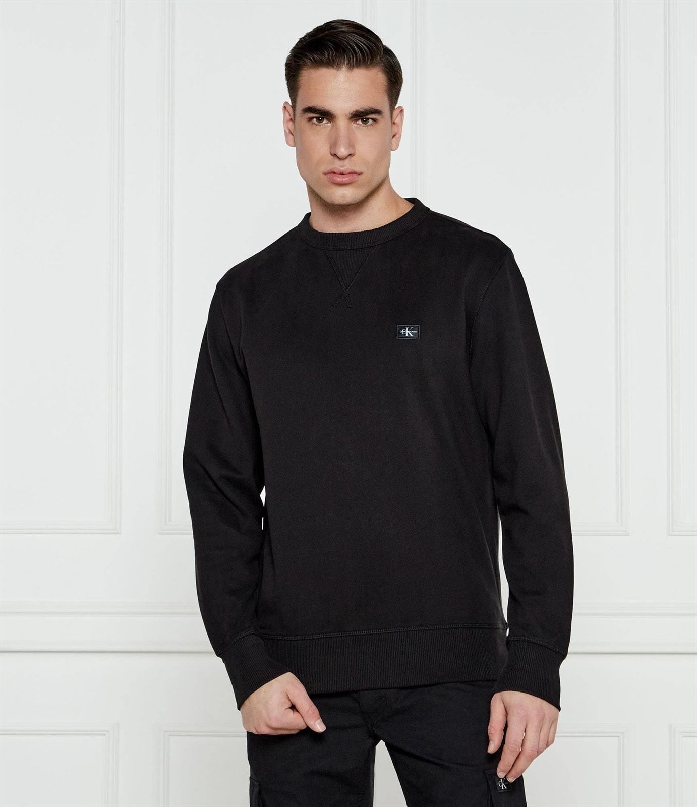Sudadera Calvin Klein Jeans J30J327115 BEH black - Imagen 2