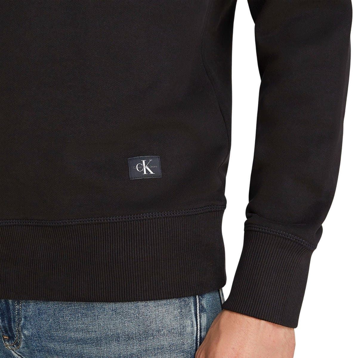 Sudadera Calvin Klein Jeans J30J327115 BEH black - Imagen 4