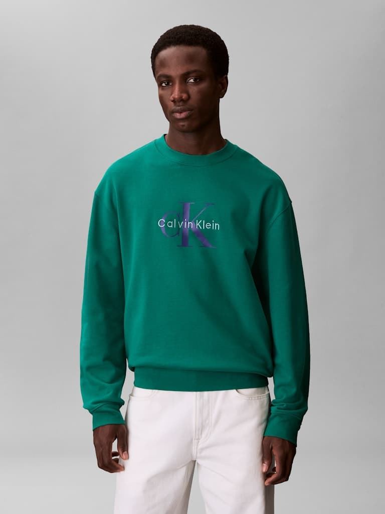 Sudadera Calvin Klein Ls EU Enchanted Forest LV04RD243G L4G - Imagen 1
