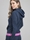 Sudadera chica SIKSILK SSW-2359 Advantage Track Top - Navy - Imagen 2