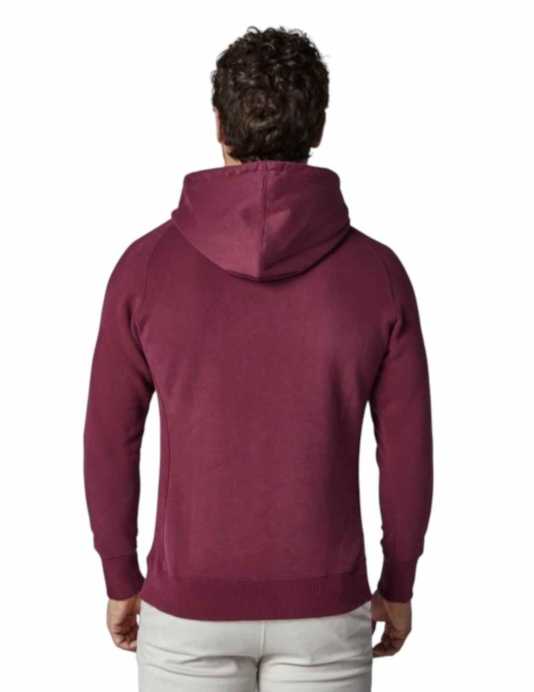 Sudadera con capucha Altonadock 104930 granate - Imagen 2