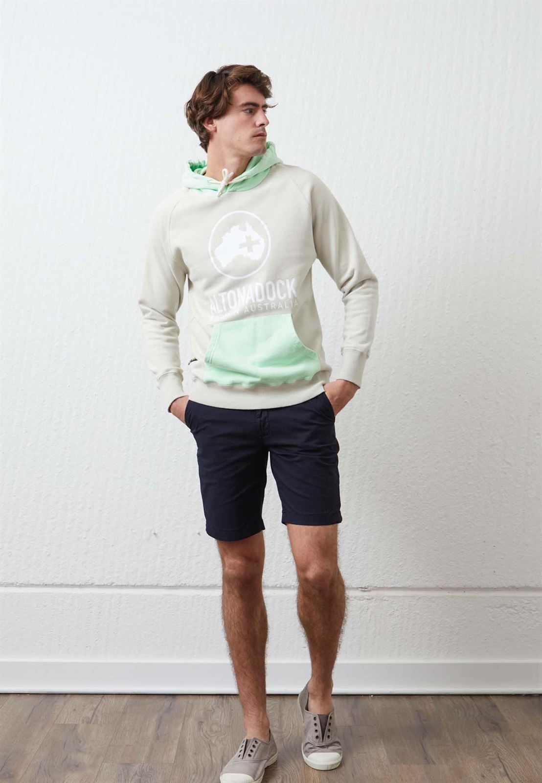 Sudadera con capucha Altonadock 105195 verde - Imagen 1