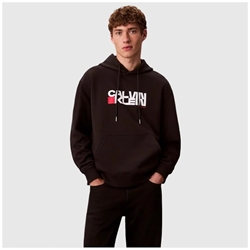 Sudadera con capucha Calvin Klein Jeans LV04RD258G UB1 black - Imagen 1