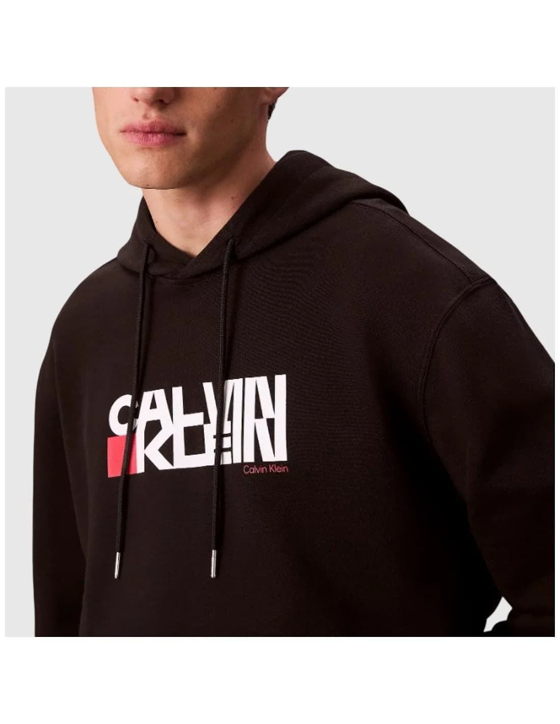 Sudadera con capucha Calvin Klein Jeans LV04RD258G UB1 black - Imagen 2