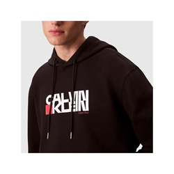 Sudadera con capucha Calvin Klein Jeans LV04RD258G UB1 black - Imagen 2