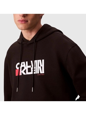 Sudadera con capucha Calvin Klein Jeans LV04RD258G UB1 black - Imagen 2