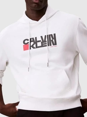 Sudadera con capucha Calvin Klein Jeans LV04RD258G YAF bright white - Imagen 2