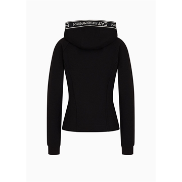 Sudadera con capucha EA7 Emporio Armani 6RTM26 TJKWZ 1200 negro - Imagen 2