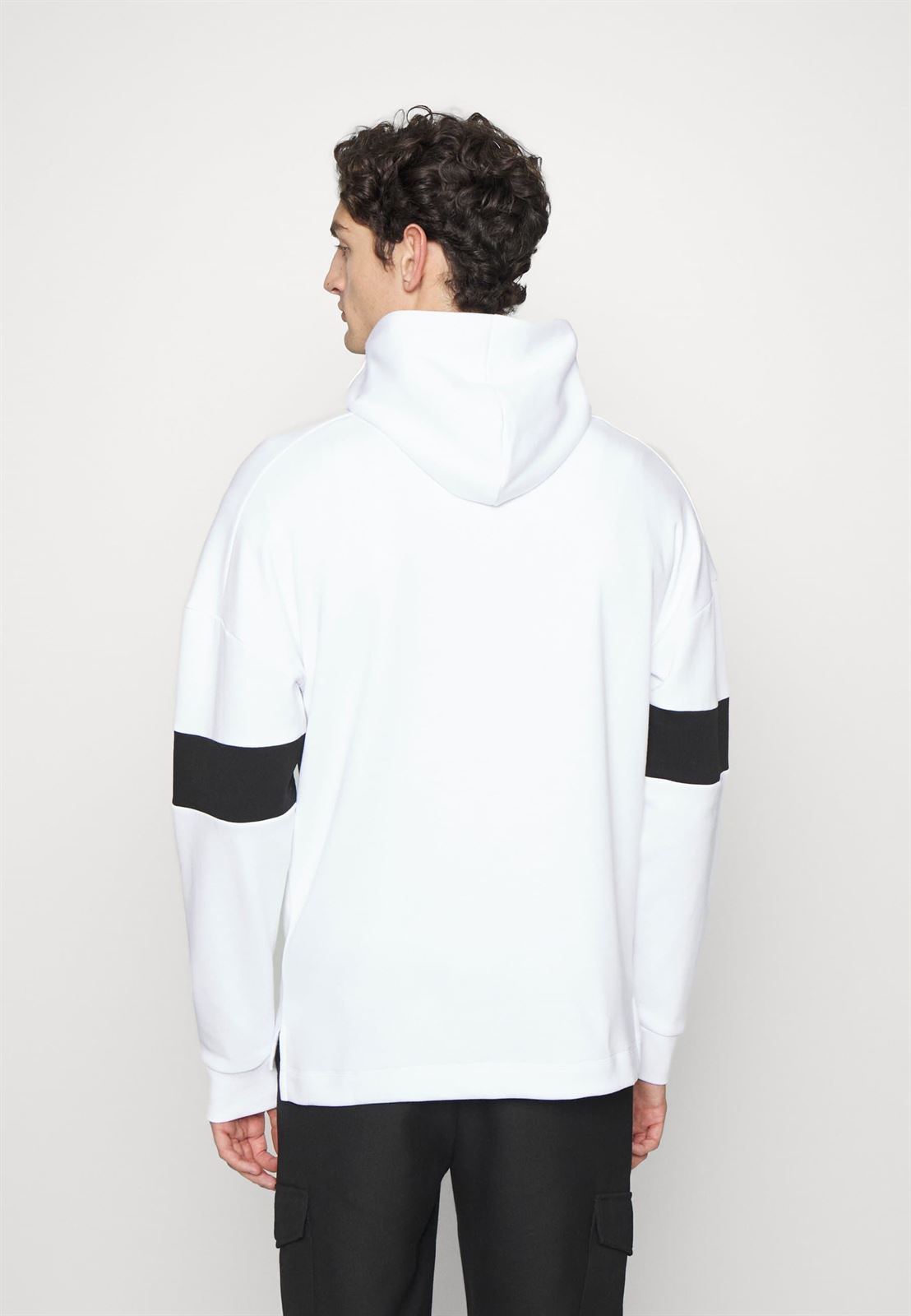 Sudadera con capucha Emporio Armani EA7 6KPM54 PJANZ 1100 BLANCO - Imagen 3