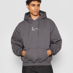 Sudadera con capucha KARL KANI 6021248 KK Small Signature Hoodie GREY - Imagen 2