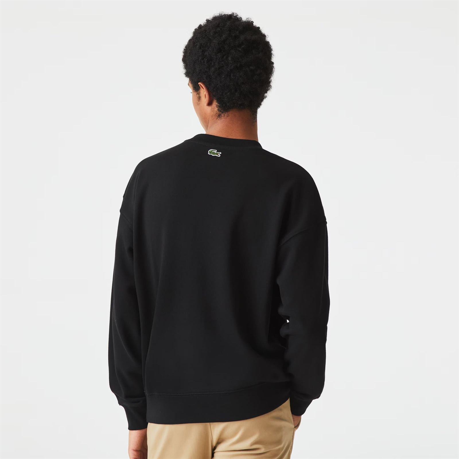 Sudadera con capucha LACOSTE SH2524 00 031 negro - Imagen 3