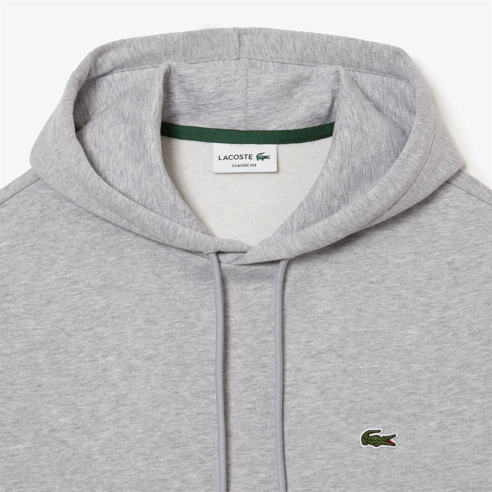 Sudadera con capucha Lacoste SH9623 00 CCA argent chine - Imagen 5