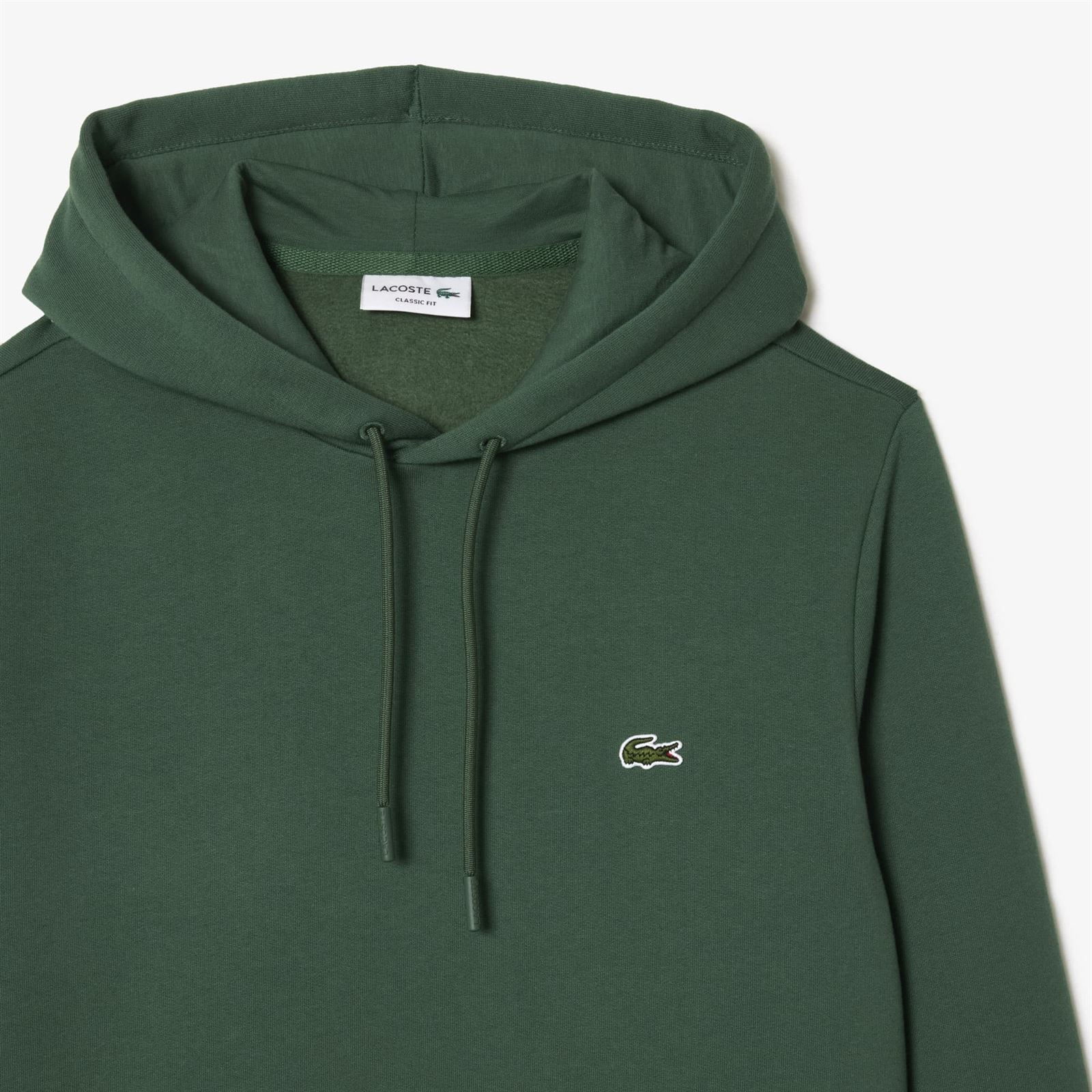 Sudadera con capucha Lacoste SH9623 00 SMI sequoia - Imagen 4