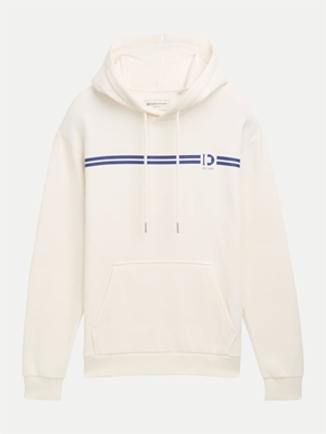 Sudadera con capucha Tom Tailor 1043298 10348 white - Imagen 1