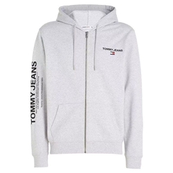 Sudadera con capucha TOMMY JEANS DM0DM17783 PJ4 Silver grey - Imagen 1
