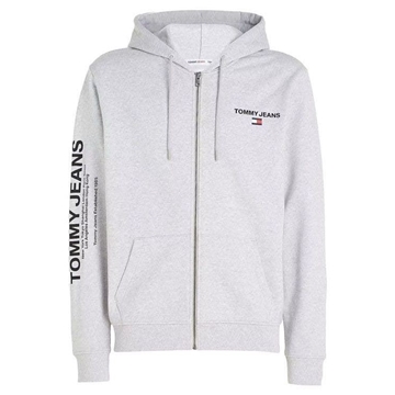 Sudadera con capucha TOMMY JEANS DM0DM17783 PJ4 Silver grey - Imagen 1