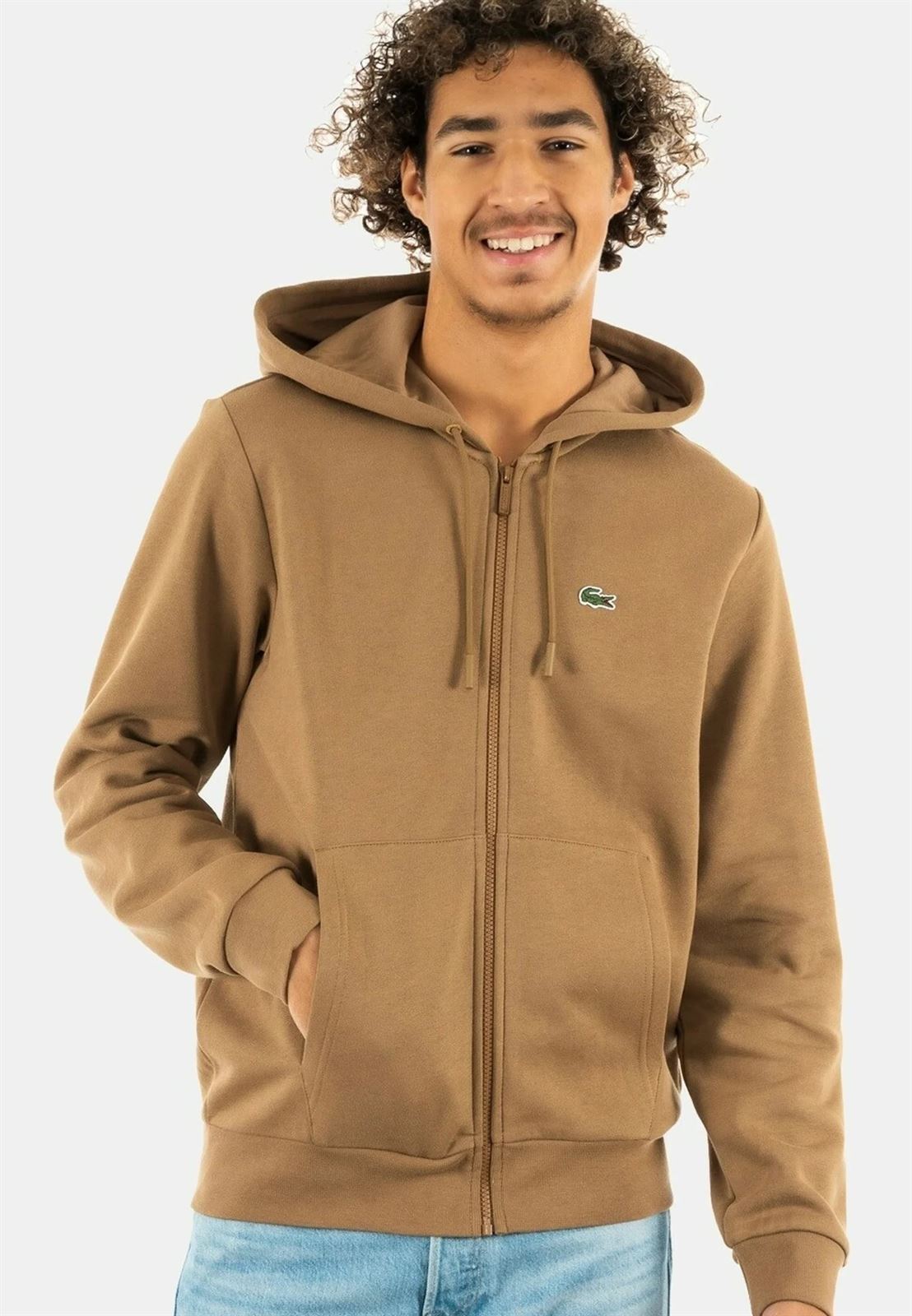 Sudadera con capucha y cremallera LACOSTE SH9626 00 CB8 LION - Imagen 1