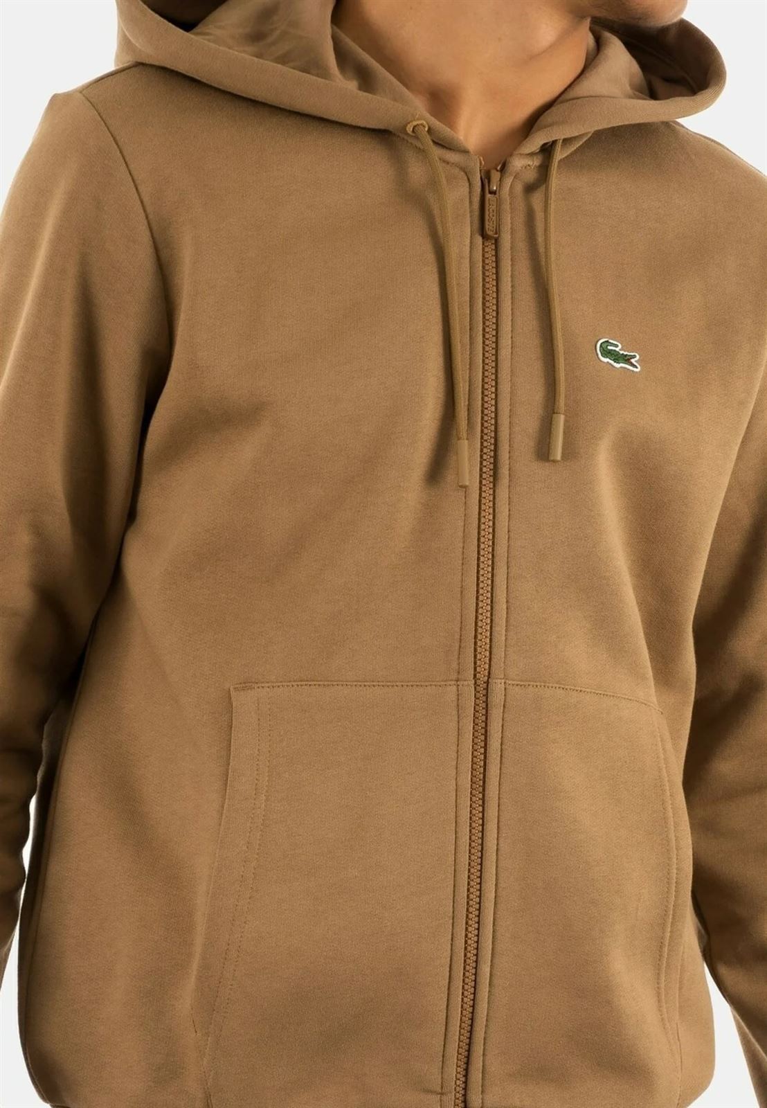 Sudadera con capucha y cremallera LACOSTE SH9626 00 CB8 LION - Imagen 2