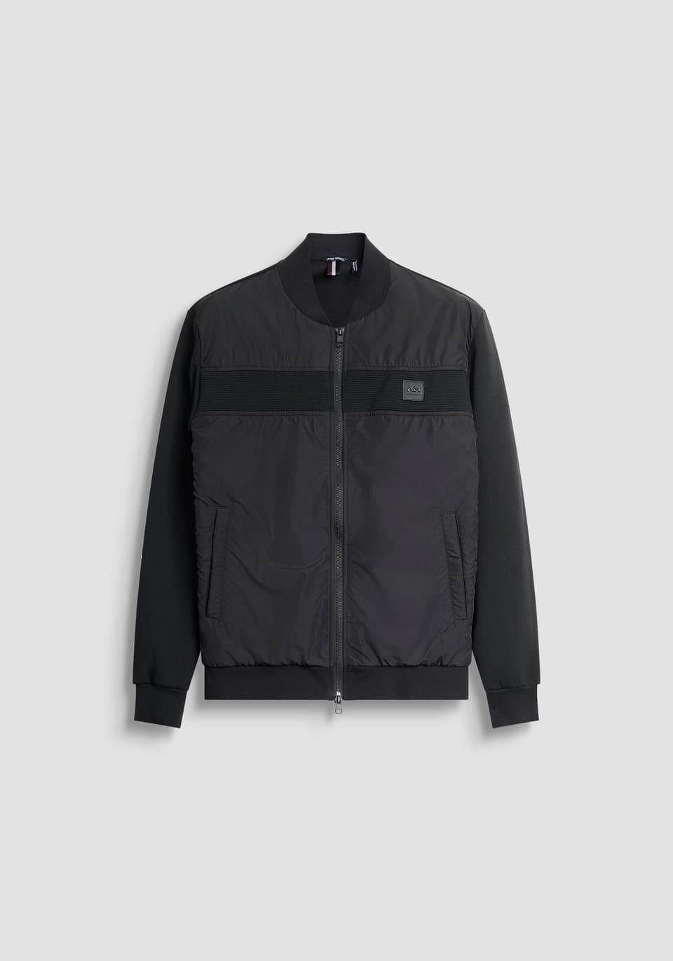 Sudadera con cremallera Antony Morato Slim Fit Negro MMFL01083 FA150168 9000 - Imagen 1