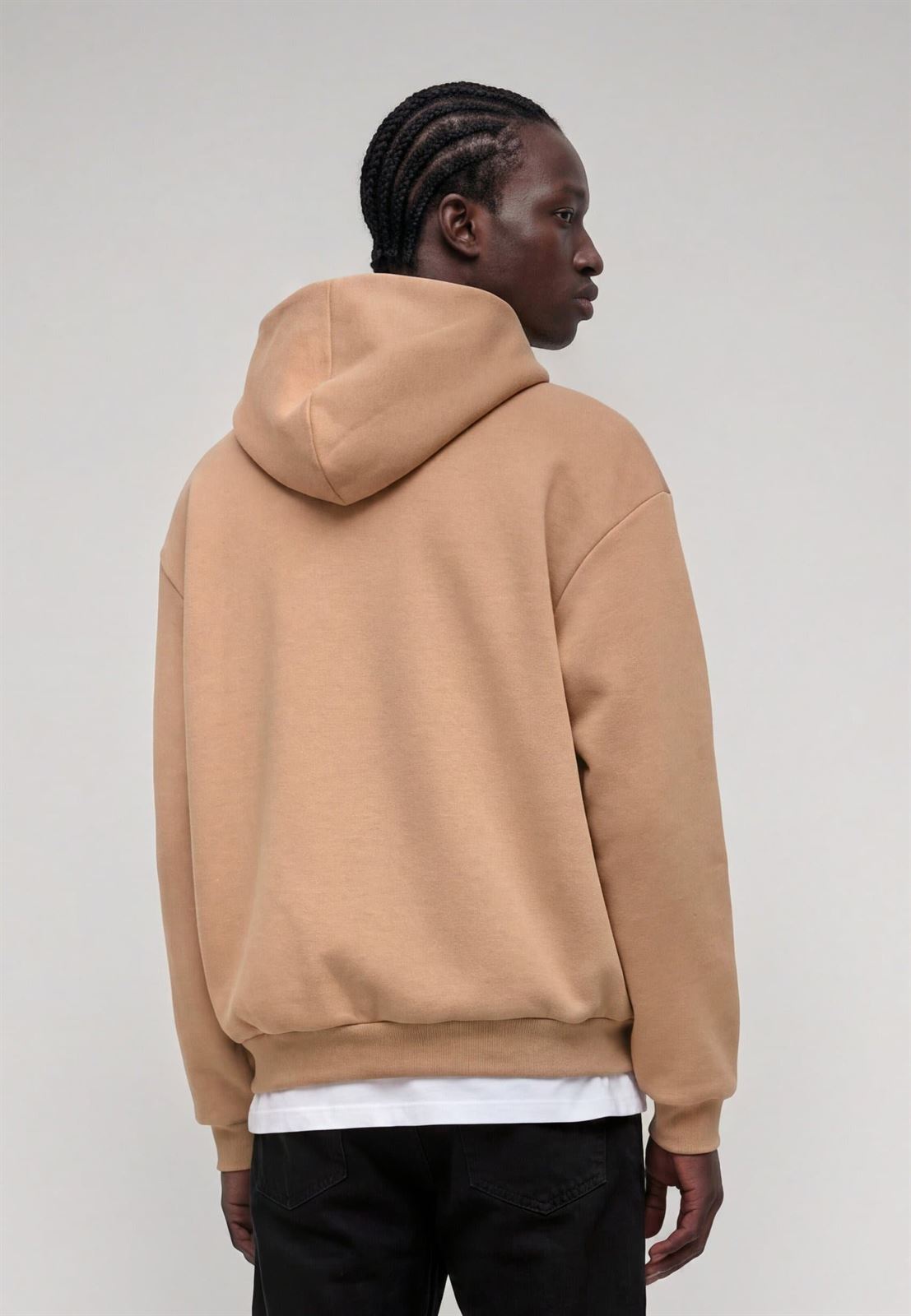 Sudadera con cremallera Karl Kani Beige PD00016553 - Imagen 3