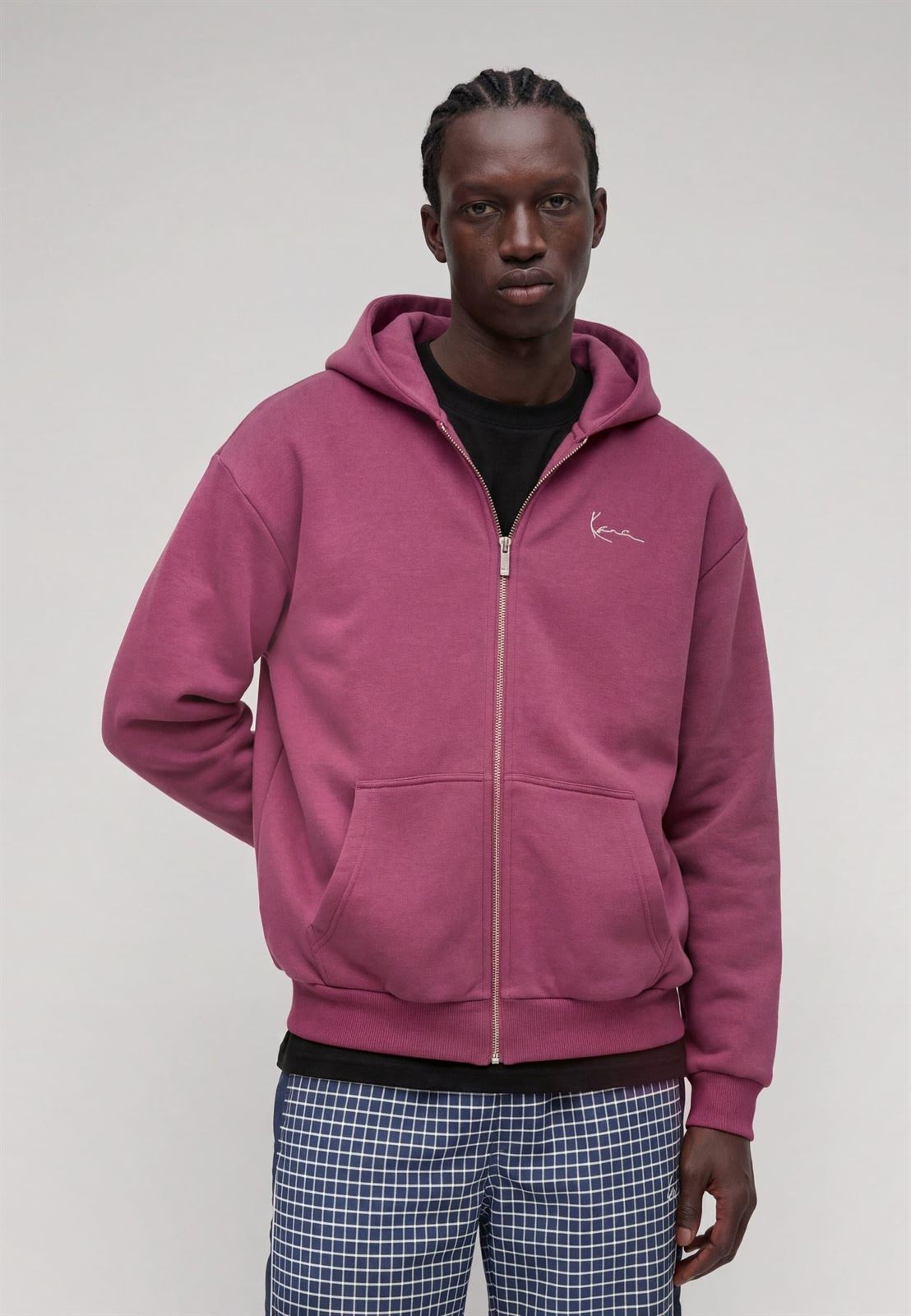 Sudadera con cremallera Karl Kani Violet PD00016554 - Imagen 1