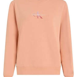 Sudadera Coral Calvin Klein Jeans Dusty Coral - Imagen 1