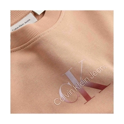 Sudadera Coral Calvin Klein Jeans Dusty Coral - Imagen 2
