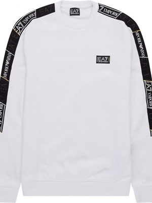 Sudadera EA7 Emporio Armani 3RPM10 PJ07Z 1100 white - Imagen 1