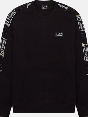 Sudadera EA7 Emporio Armani 3RPM10 PJ07Z 1200 black - Imagen 1