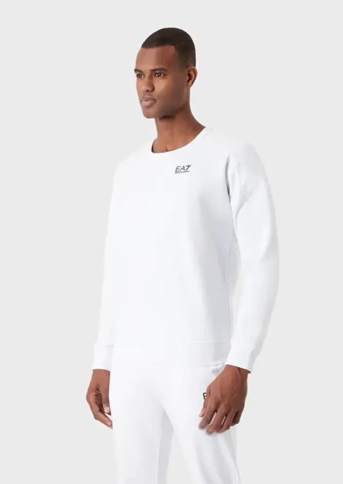 Sudadera EA7 Emporio Armani 3RPM62 PJ05Z 1100 BLANCO - Imagen 1