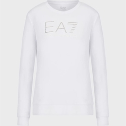 Sudadera EA7 Emporio Armani 3RTM45 TJKTZ 0100 blanco - Imagen 1