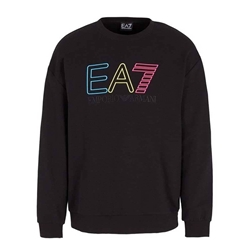 Sudadera EA7 Emporio Armani 3RUM03 PJEQZ 1200 black - Imagen 1