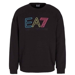 Sudadera EA7 Emporio Armani 3RUM03 PJEQZ 1200 black - Imagen 1