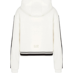Sudadera EA7 Emporio Armani 6RTM34 TJPZZ 1130 lily white - Imagen 2