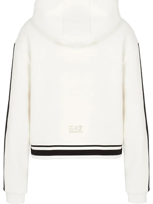 Sudadera EA7 Emporio Armani 6RTM34 TJPZZ 1130 lily white - Imagen 2