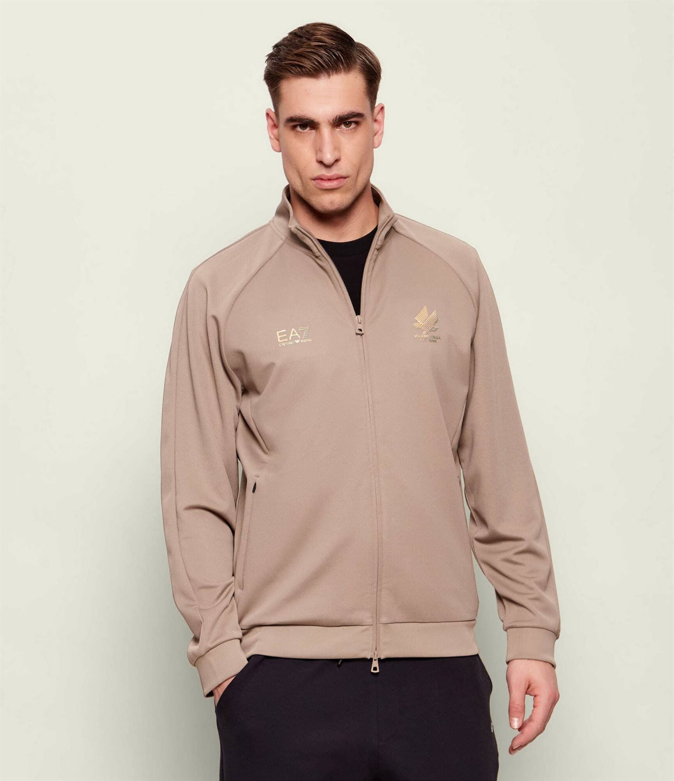 Sudadera EA7 Emporio Armani 7M002297 AF21420 U6167 roasted cashew - Imagen 1