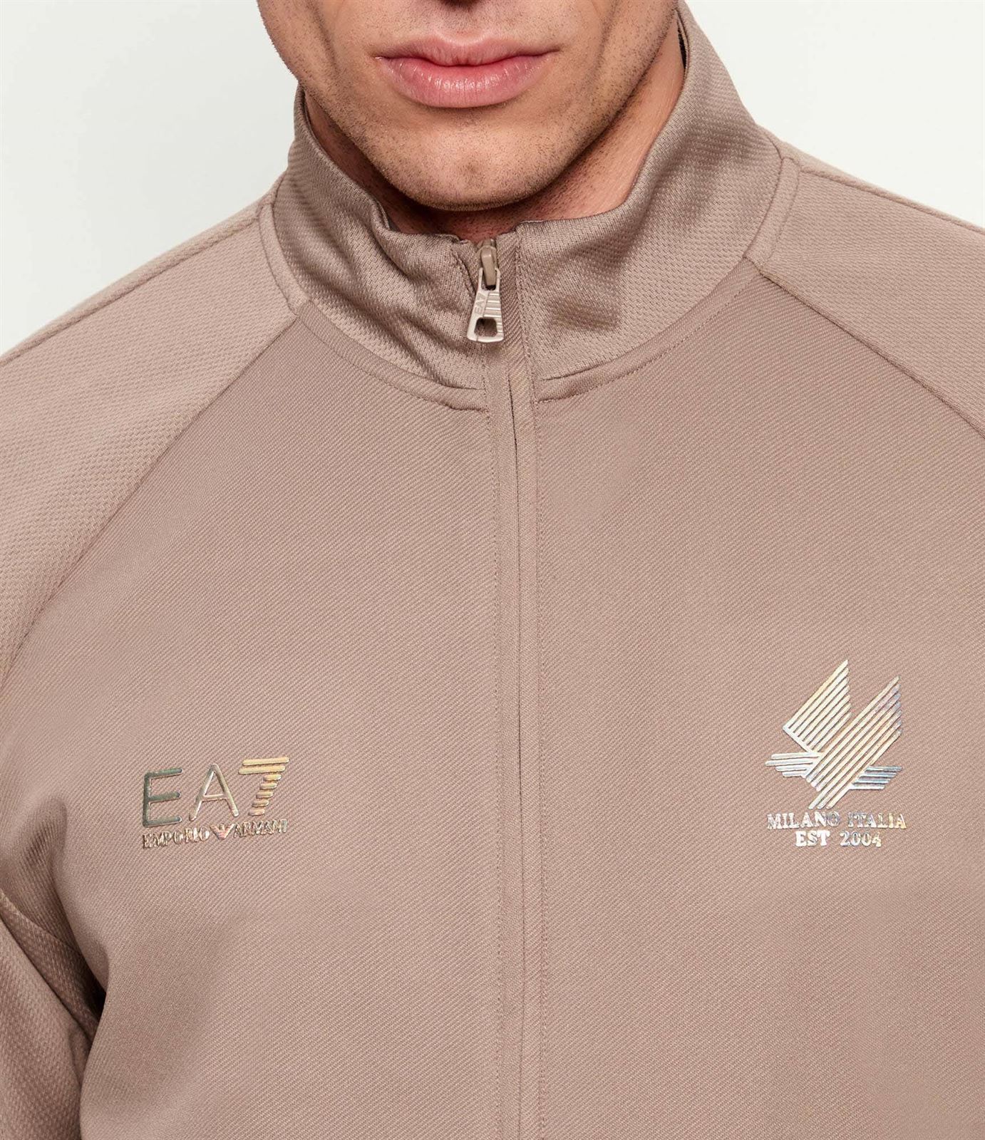Sudadera EA7 Emporio Armani 7M002297 AF21420 U6167 roasted cashew - Imagen 4