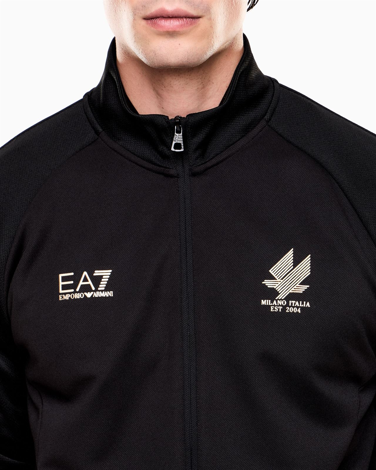 Sudadera EA7 Emporio Armani 7M002297 AF21420 UC001 Black - Imagen 4