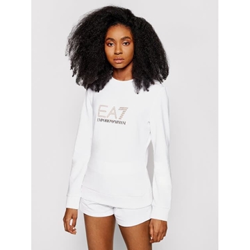 Sudadera Emporio Armani EA7 8NTM45 TJ9RZ 1100 BLANCO - Imagen 1