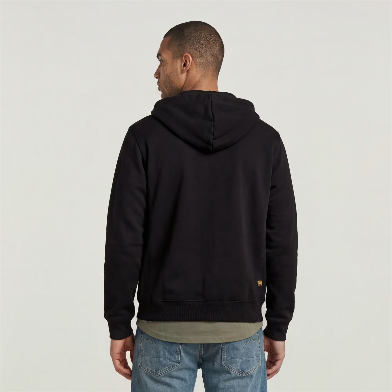 Sudadera G-Star Core Black D16122 C235 6484 - Imagen 2
