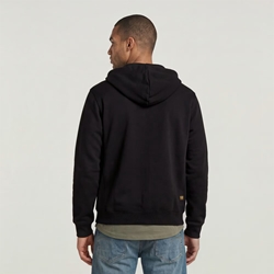 Sudadera G-Star Core Black D16122 C235 6484 - Imagen 2