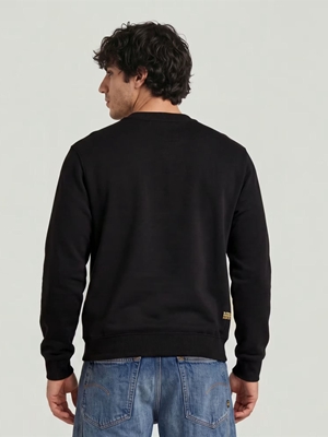 Sudadera G-Star Dp Black D26459 C235 6484 - Imagen 2