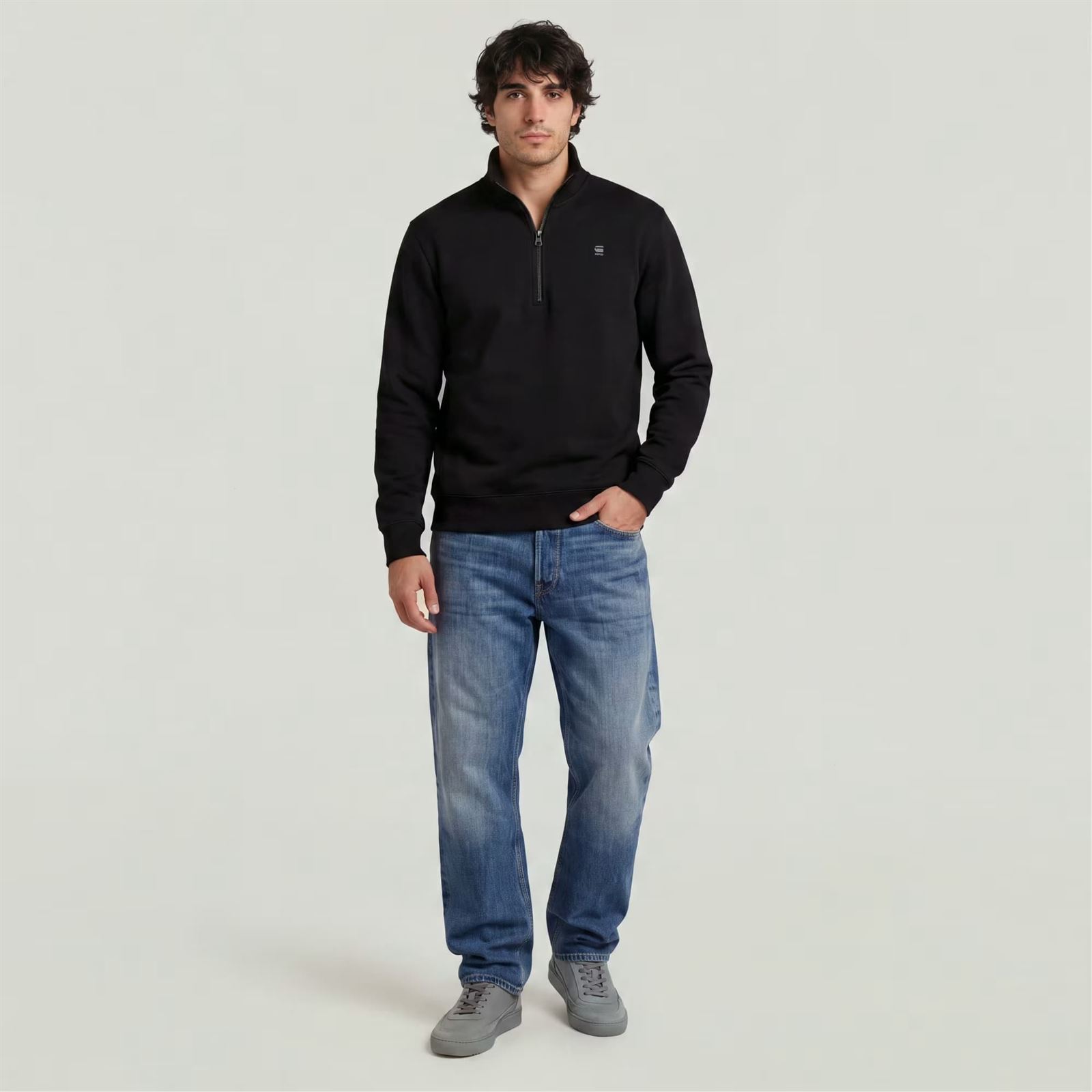 Sudadera G-Star Dp Black D26459 C235 6484 - Imagen 3