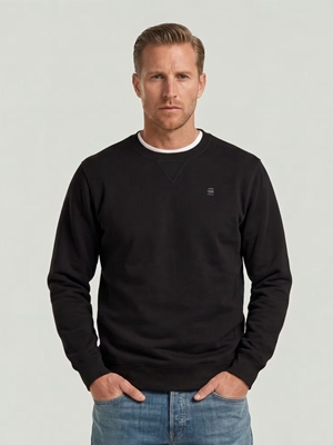 Sudadera G-Star Premium Core Black D16917-C235-6484 - Imagen 1