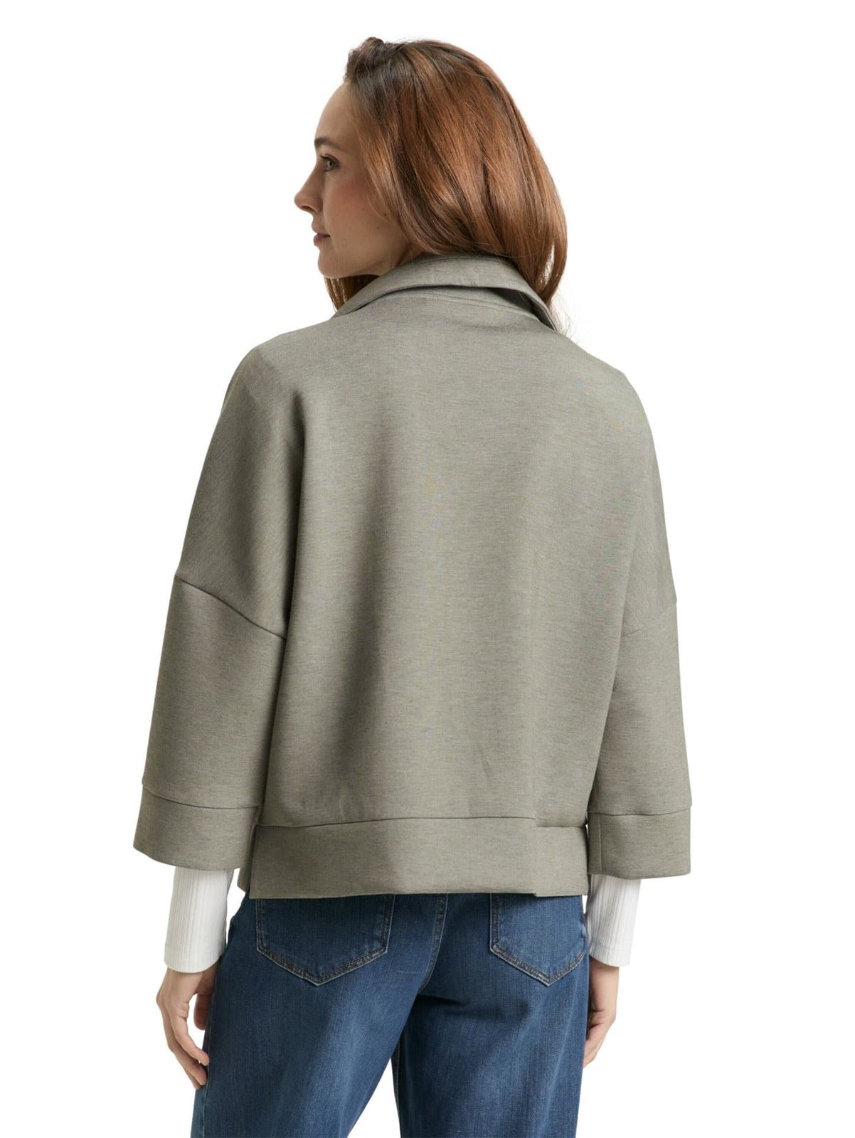 Sudadera Green Tom Tailor 39070 085 - Imagen 5